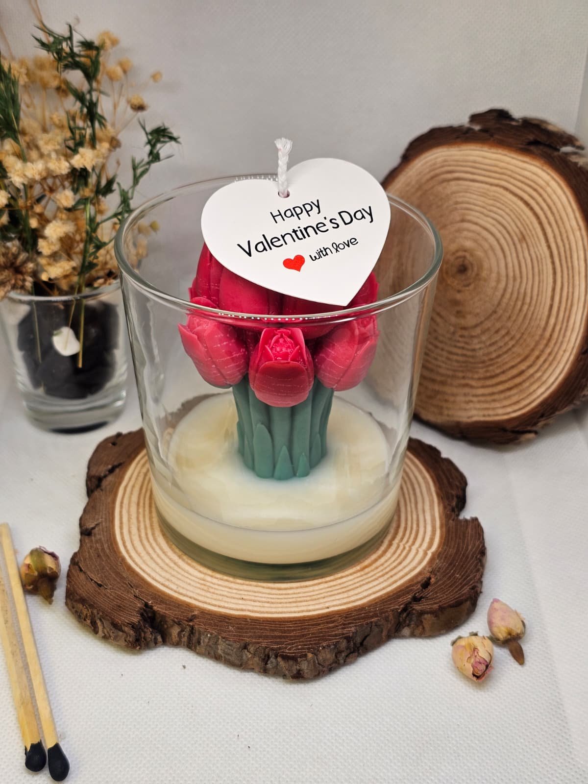 valentine’s day romantic candle gift