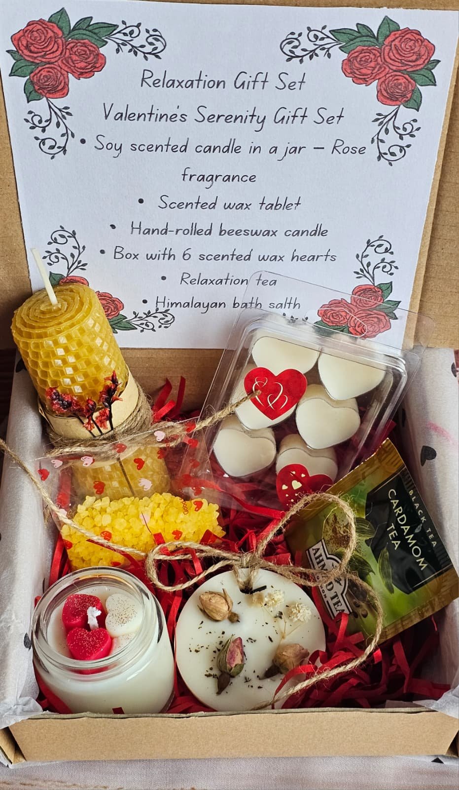 MysticGlow Valentine’s Serenity Gift Set box presentation